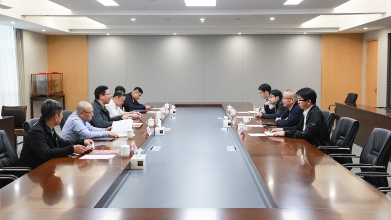 江門(mén)市供銷社副主任、供銷集團(tuán)董事長(zhǎng)鄺衛(wèi)民到訪浙農(nóng)